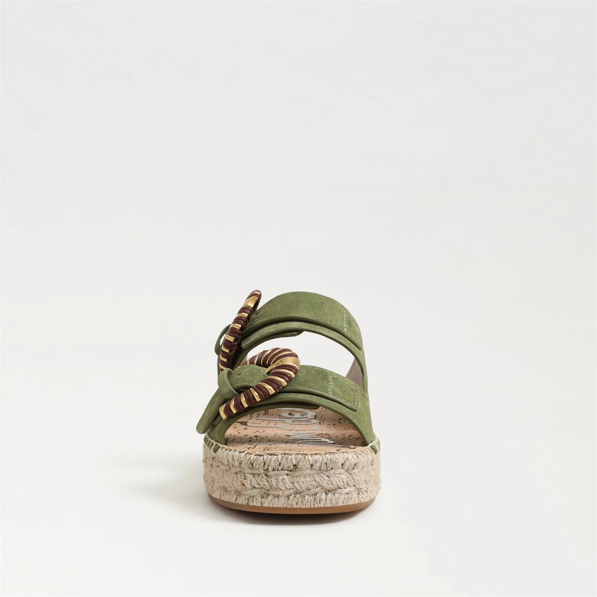 Summer Olive Suede