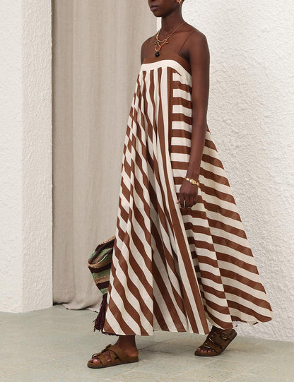 Choc Cream Stripe
