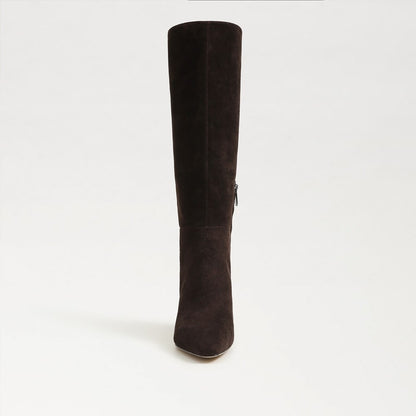 Chocolate Brown Suede