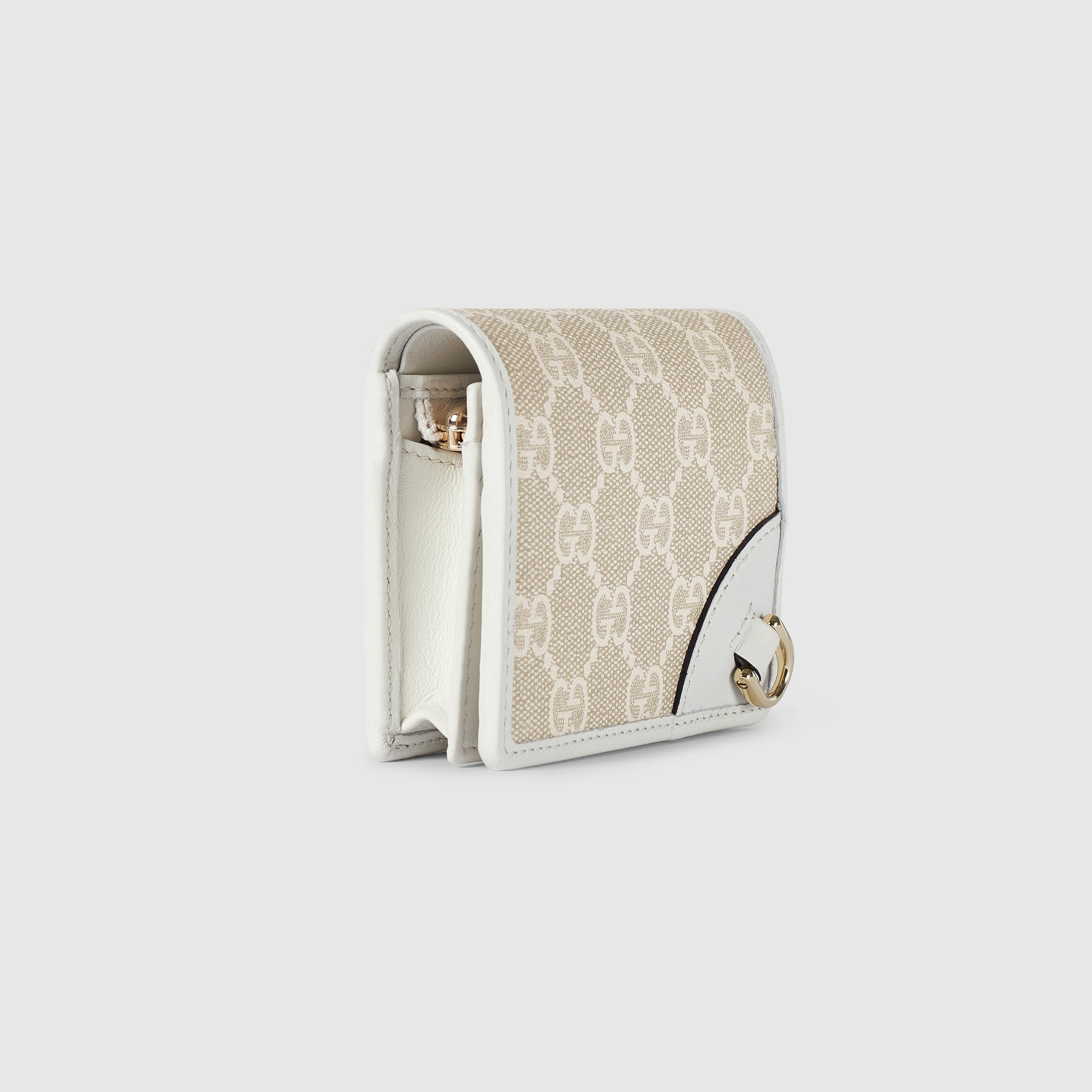 tejido con GG beige y café