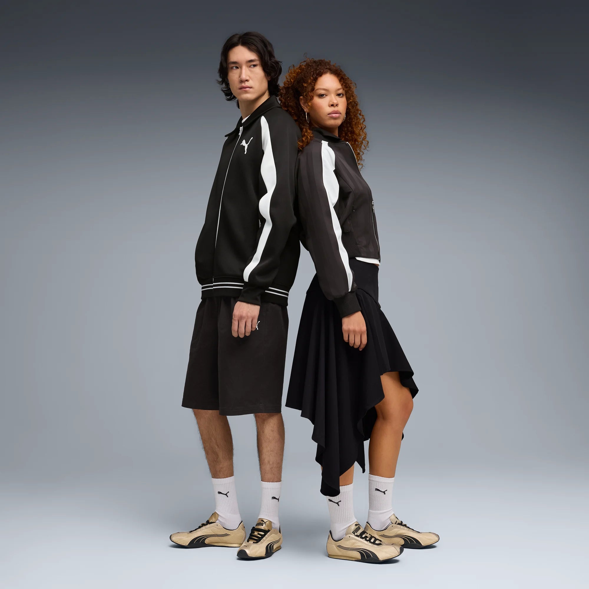 PUMA Gold-PUMA Black