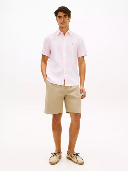 Classic Pink/White Stripe