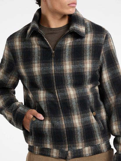 Dark Luxe Brown Check