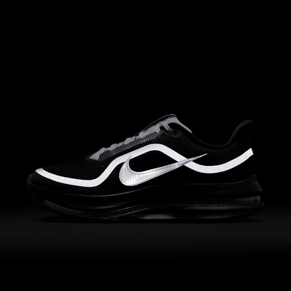 Black/White/Metallic Silver