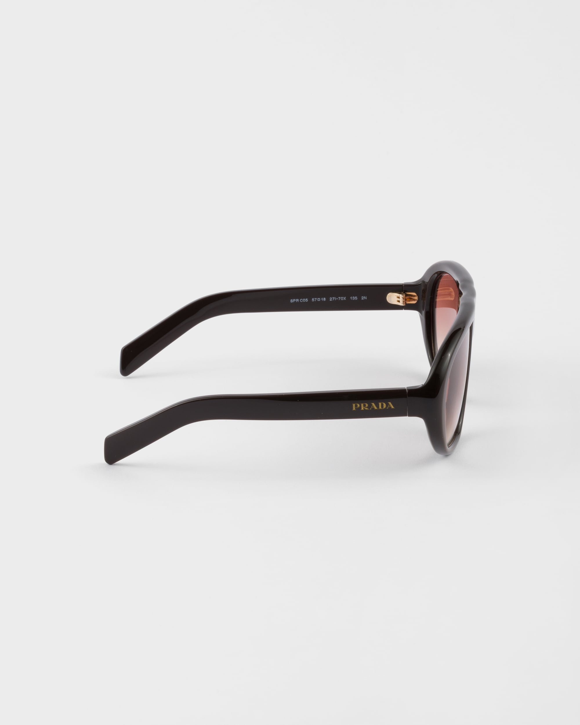 Lentes con degradado rosa empolvado