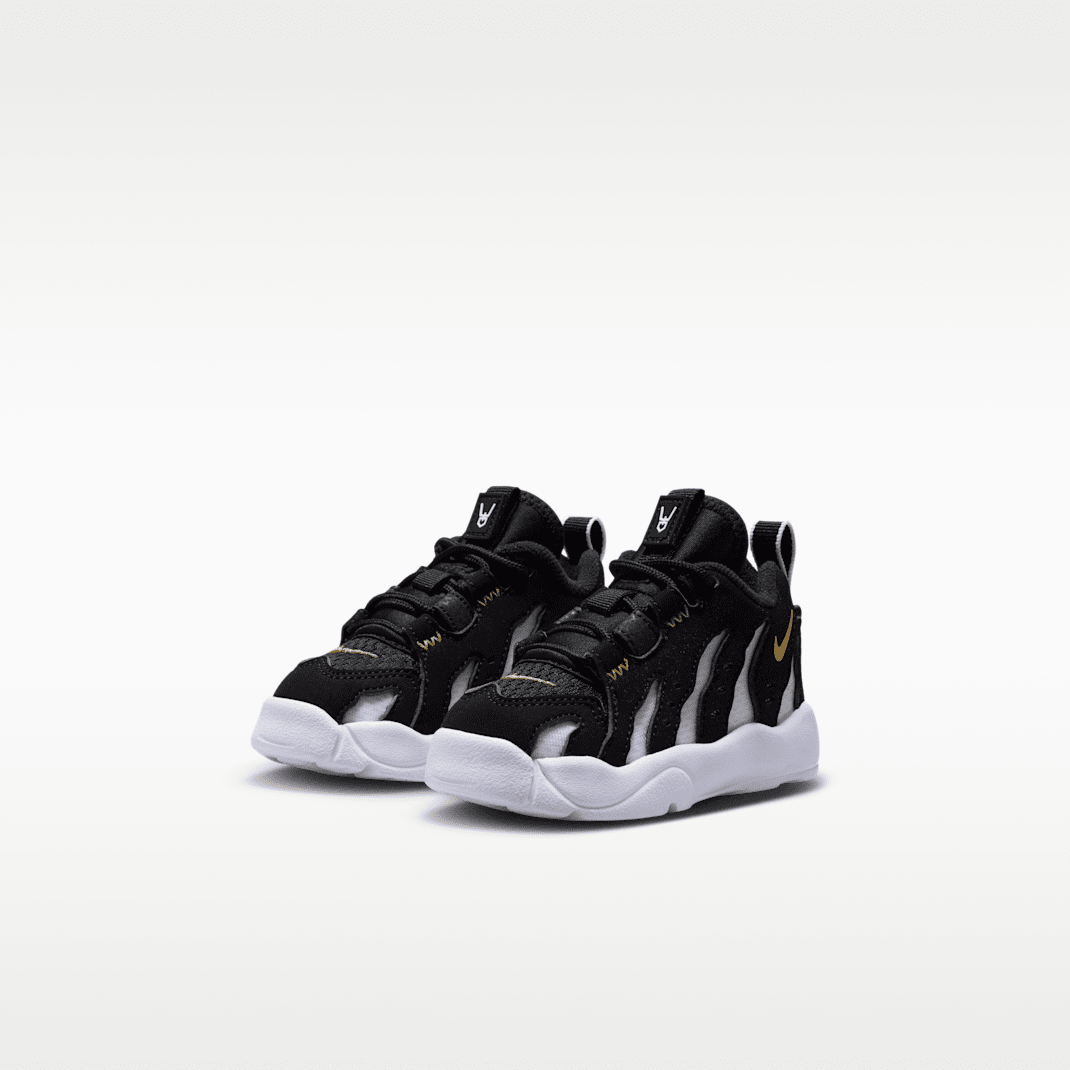 Black/White/Metallic Gold