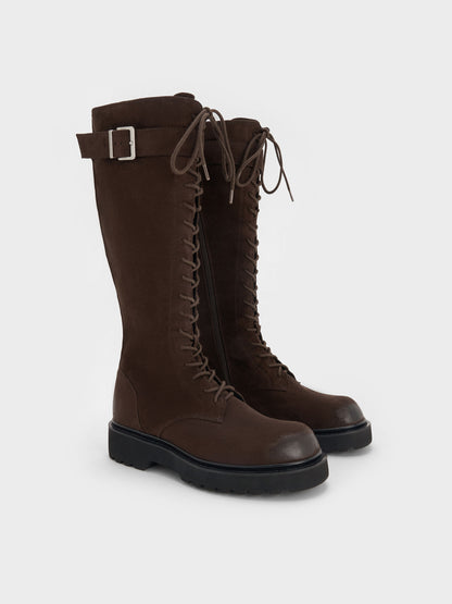 Dark Brown Textured