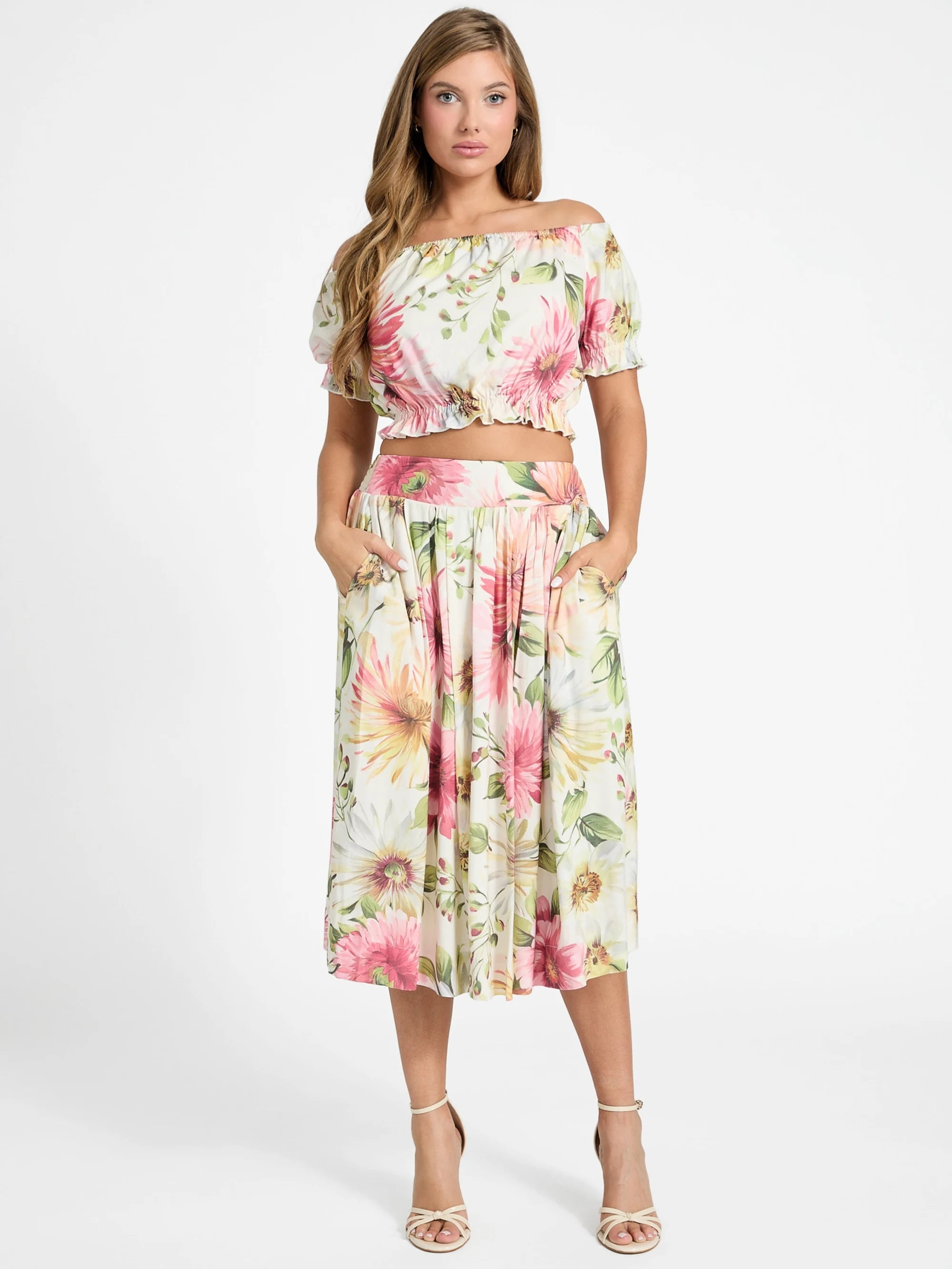 Painted Daisies Print