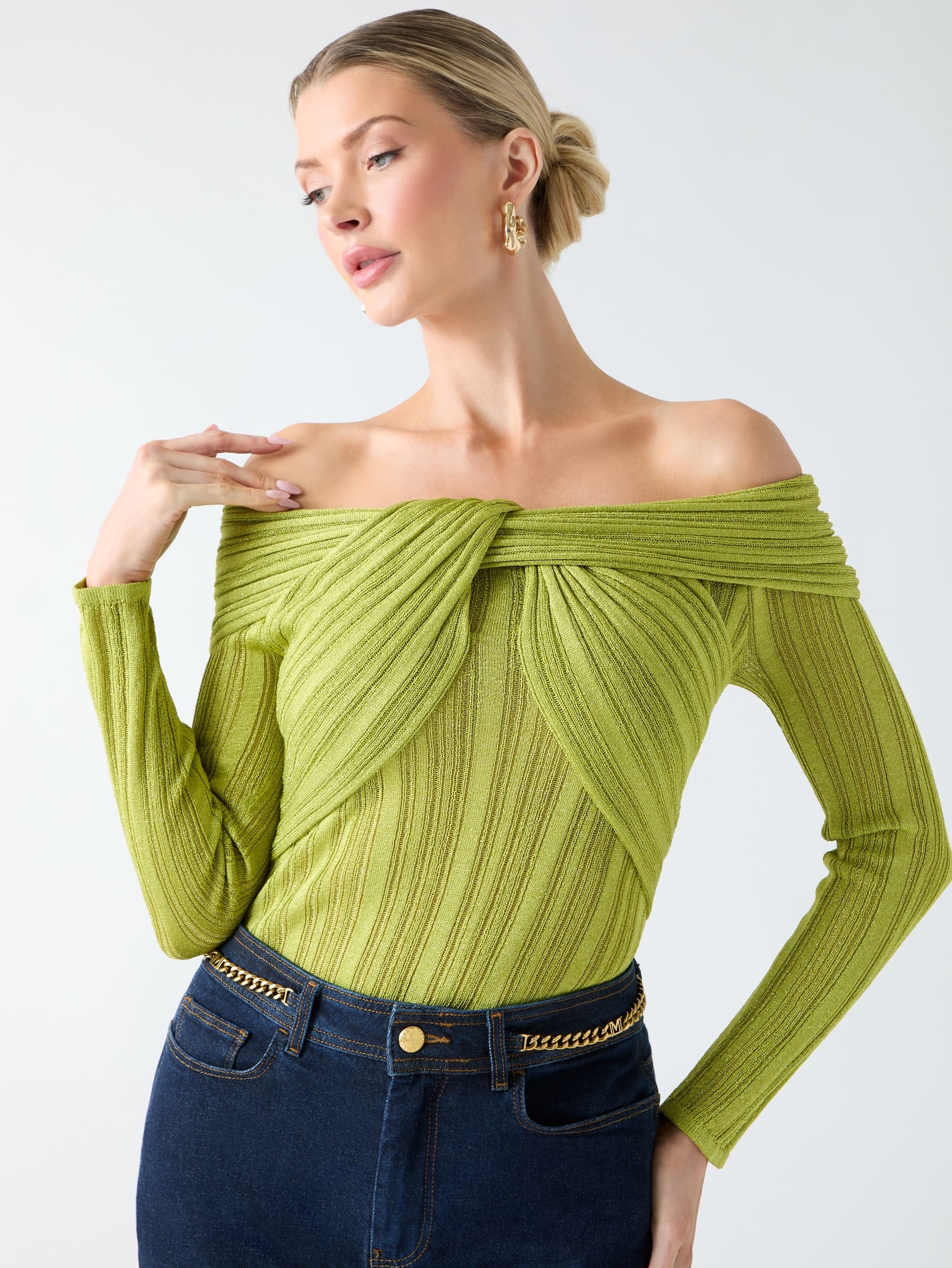 Kiwi Light Green Lurex