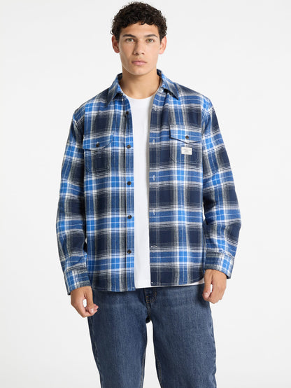 Blue/Black Check