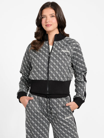 4G Rhombus Black Jacquard
