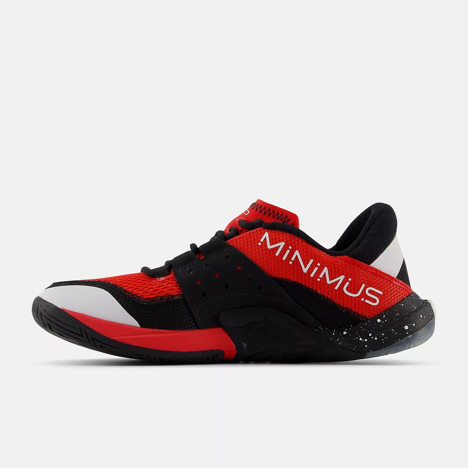 True Red With White And Black