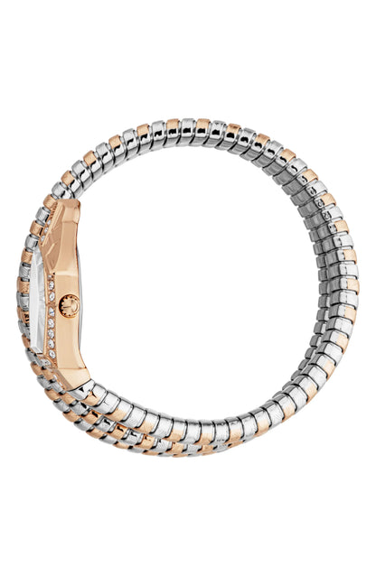 Two Tone Silver / Rose Gold