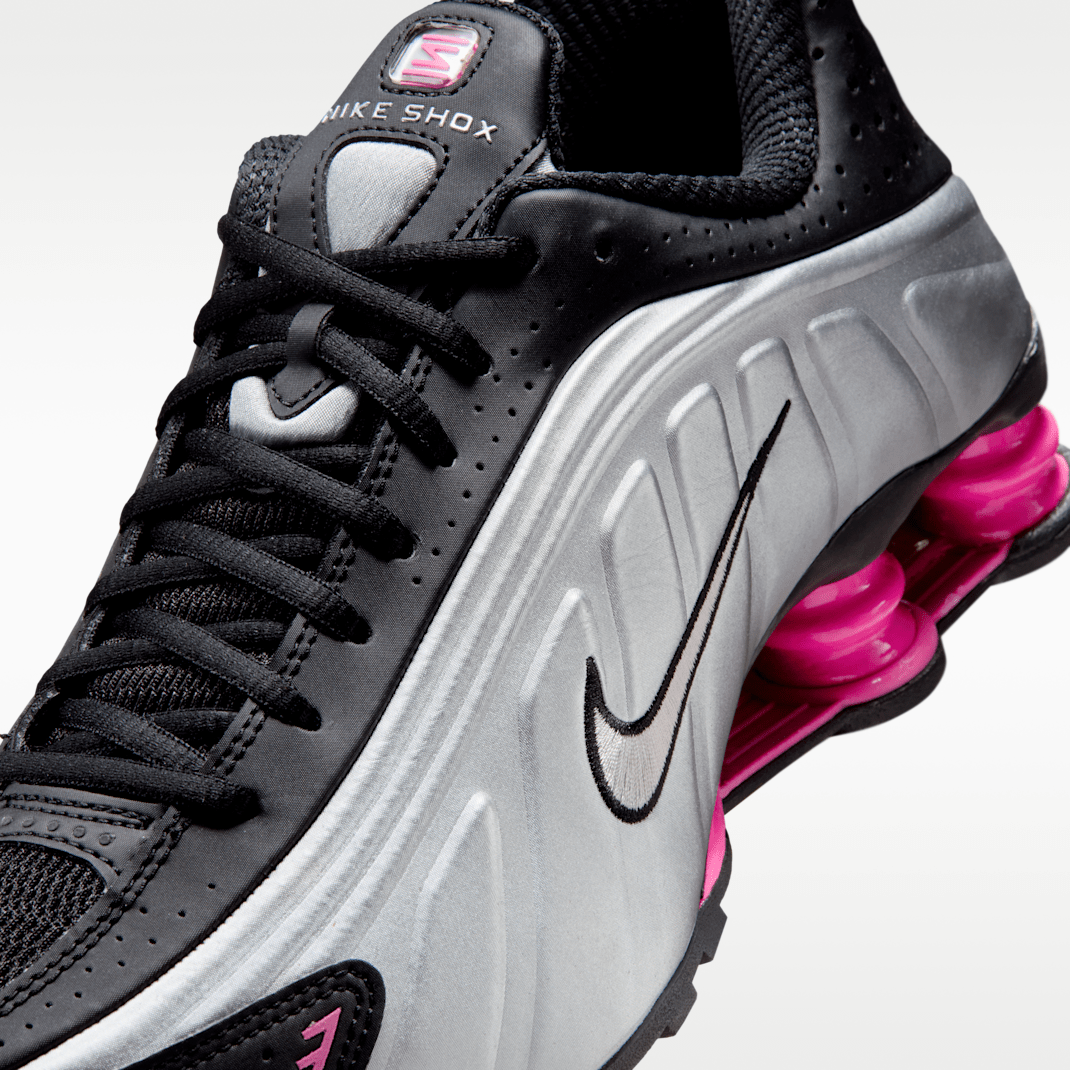 Black/Pinksicle/Metallic Silver