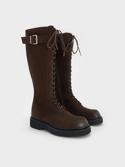 Dark Brown Textured