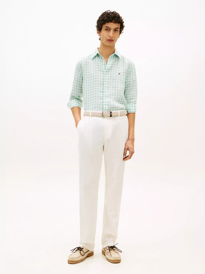 Crushed Mint/White Check