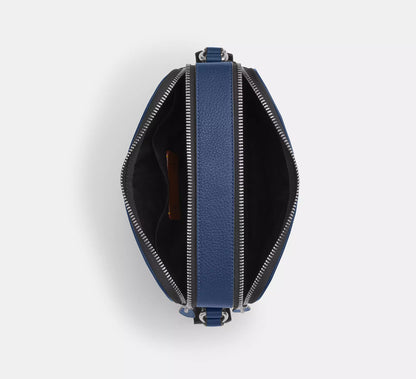 Silver/Deep Blue Multi