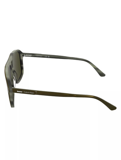 Transparent Striped Khaki