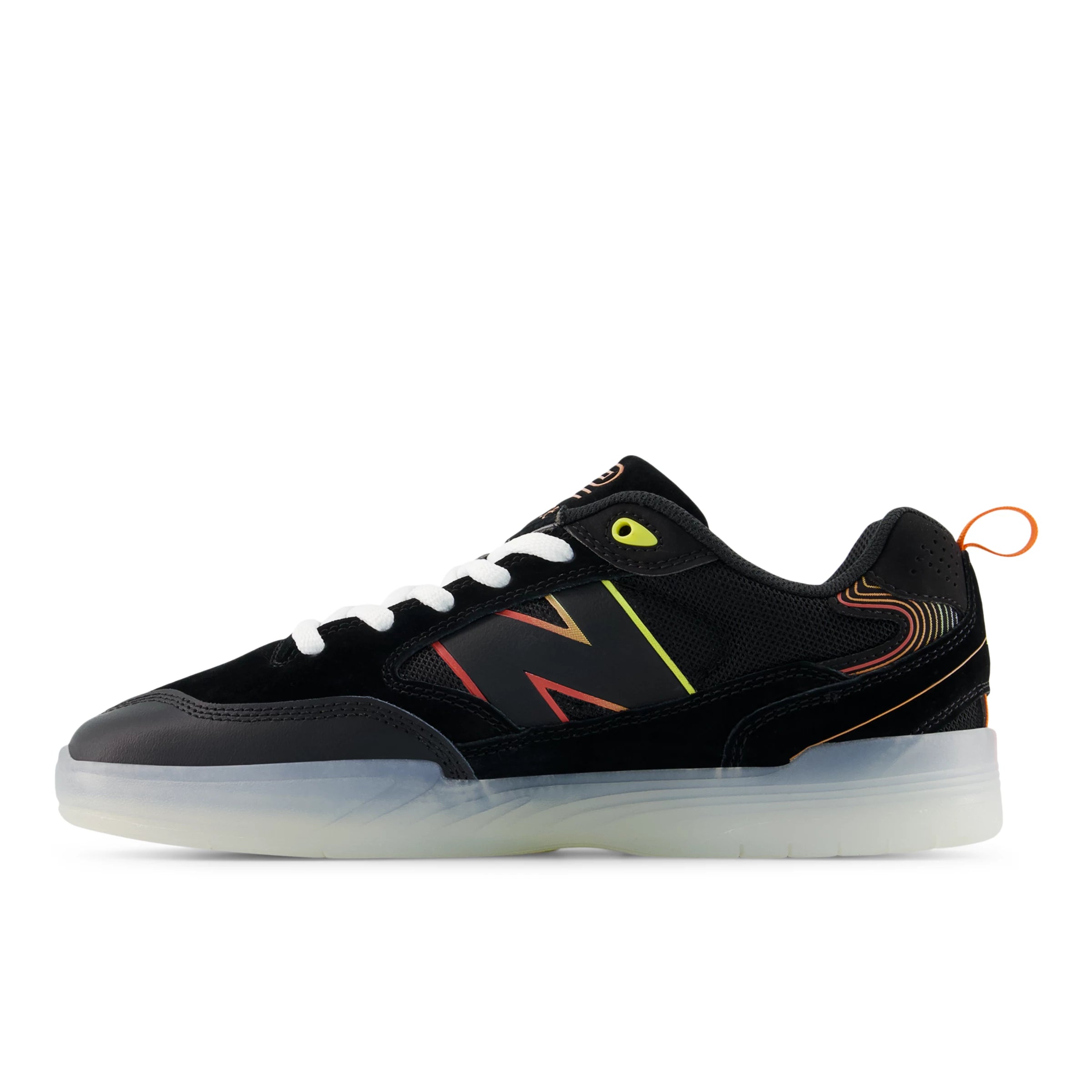 Black With Orange