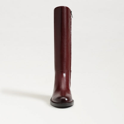 French Burgundy Leather