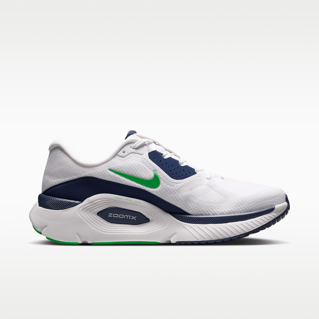 White/Midnight Navy/Summit White/Green Spark
