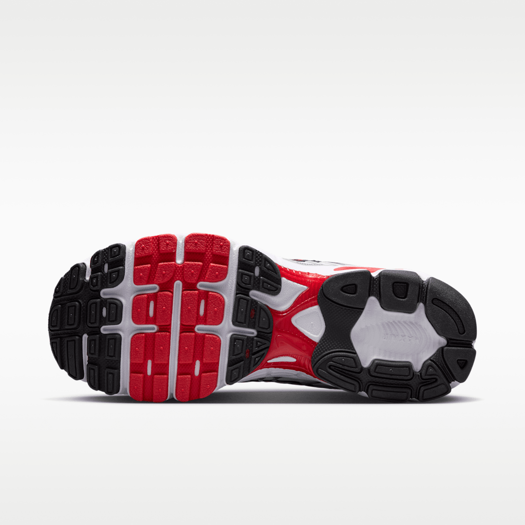 White/Metallic Silver/Black/University Red