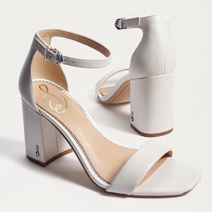 Bright White Leather