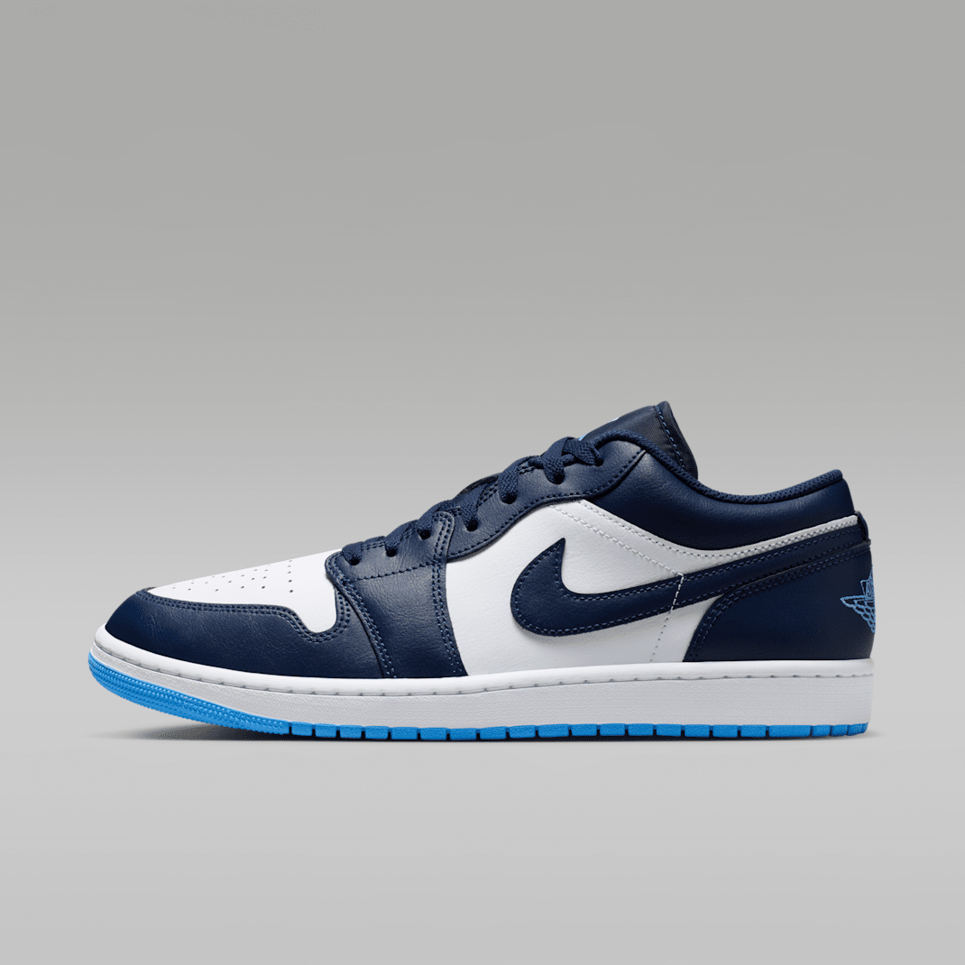 Midnight Navy/White/University Blue 4