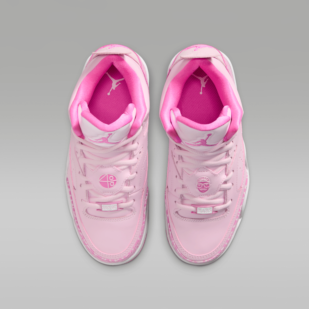Pink Foam/White/China Rose 3