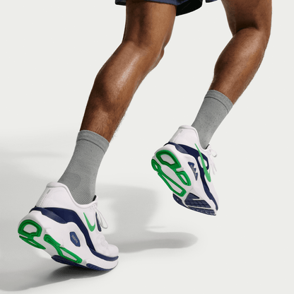 White/Midnight Navy/Summit White/Green Spark