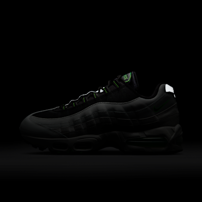 Light Smoke Grey/Green Strike/White/Black
