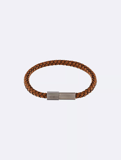 Brown / Stainless Steel / Brown Leather