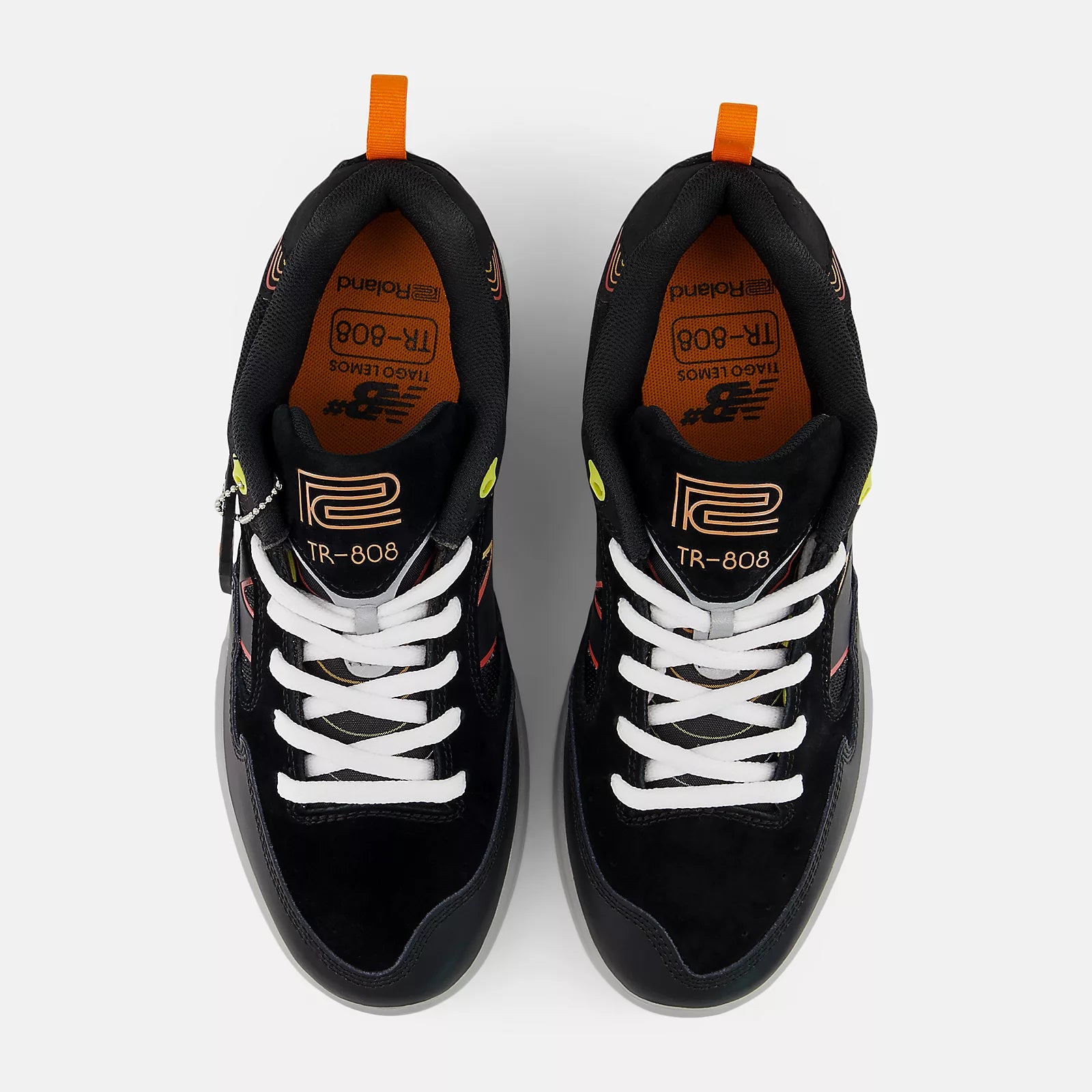 Black With Orange