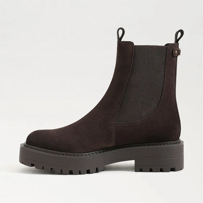 Chocolate Brown Suede