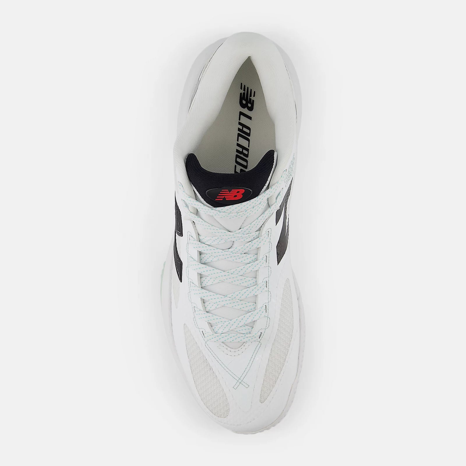 Nb White With Black And Silver Metallic