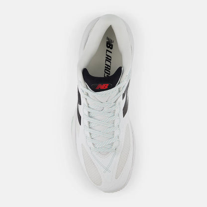Nb White With Black And Silver Metallic