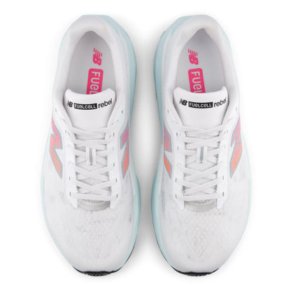 White With Pink Heat And Glint Blue