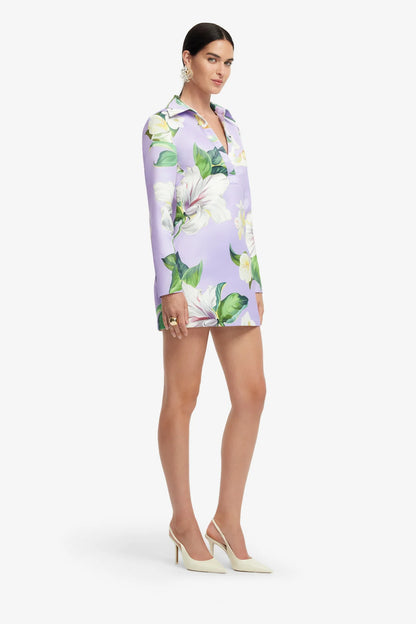 Lily Blossom Print in Lilac