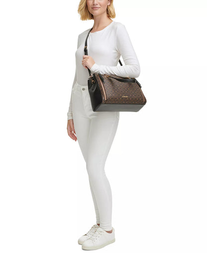 Brown Khaki/Black
