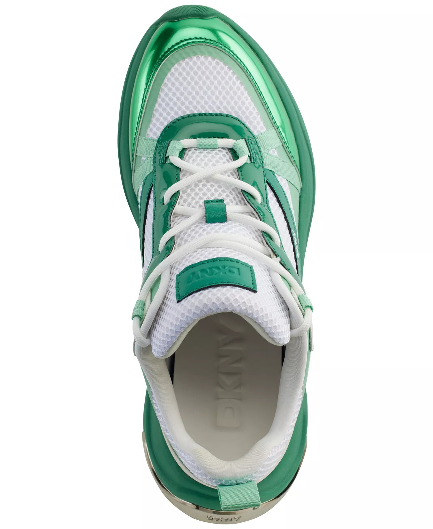 Bright White/ Green