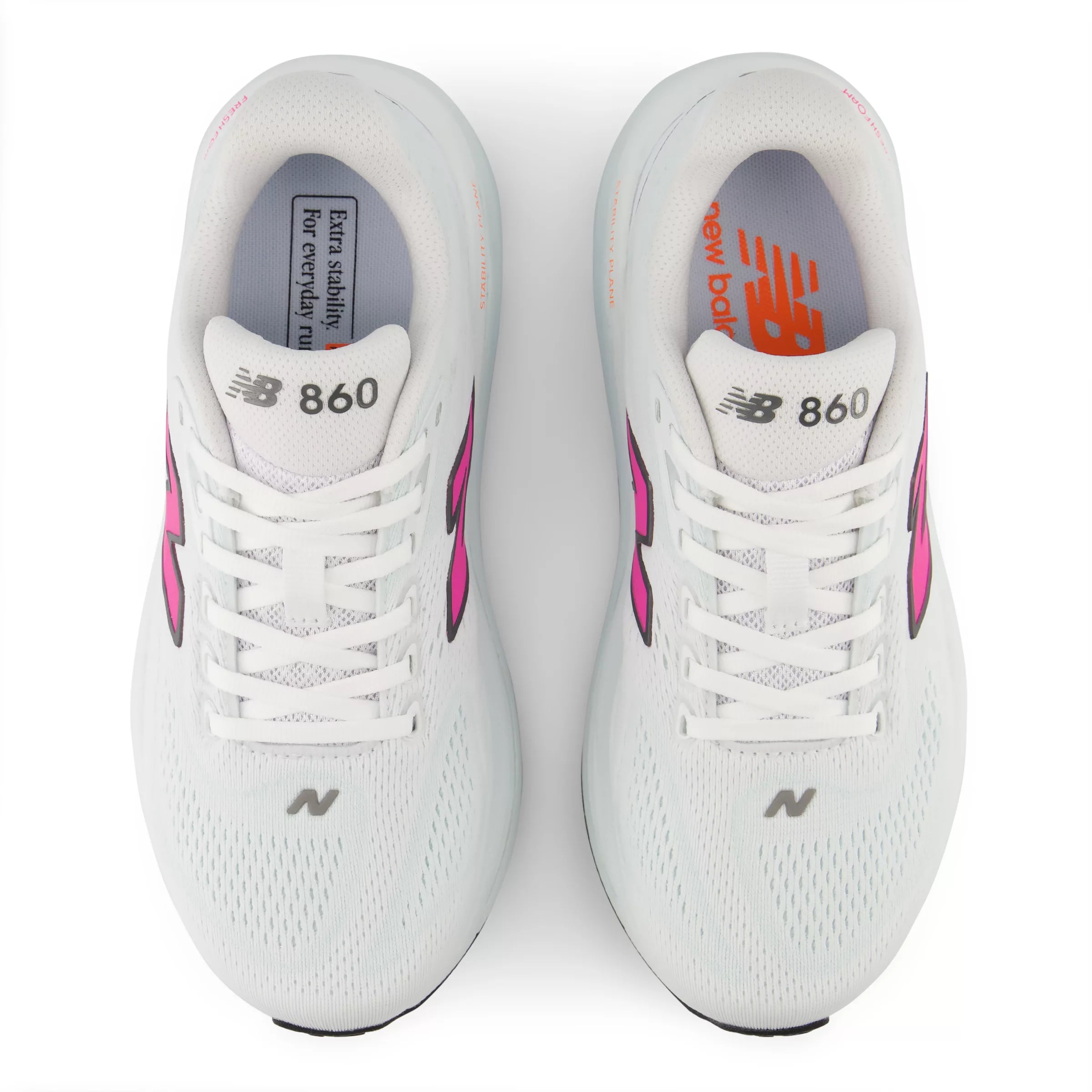 White With Pink Heat And Glint Blue