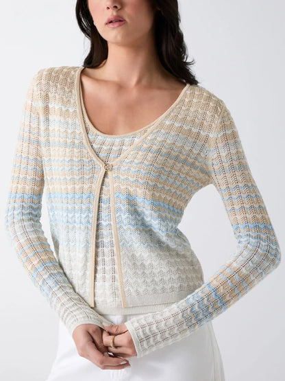 Light Blue Beige And Whit