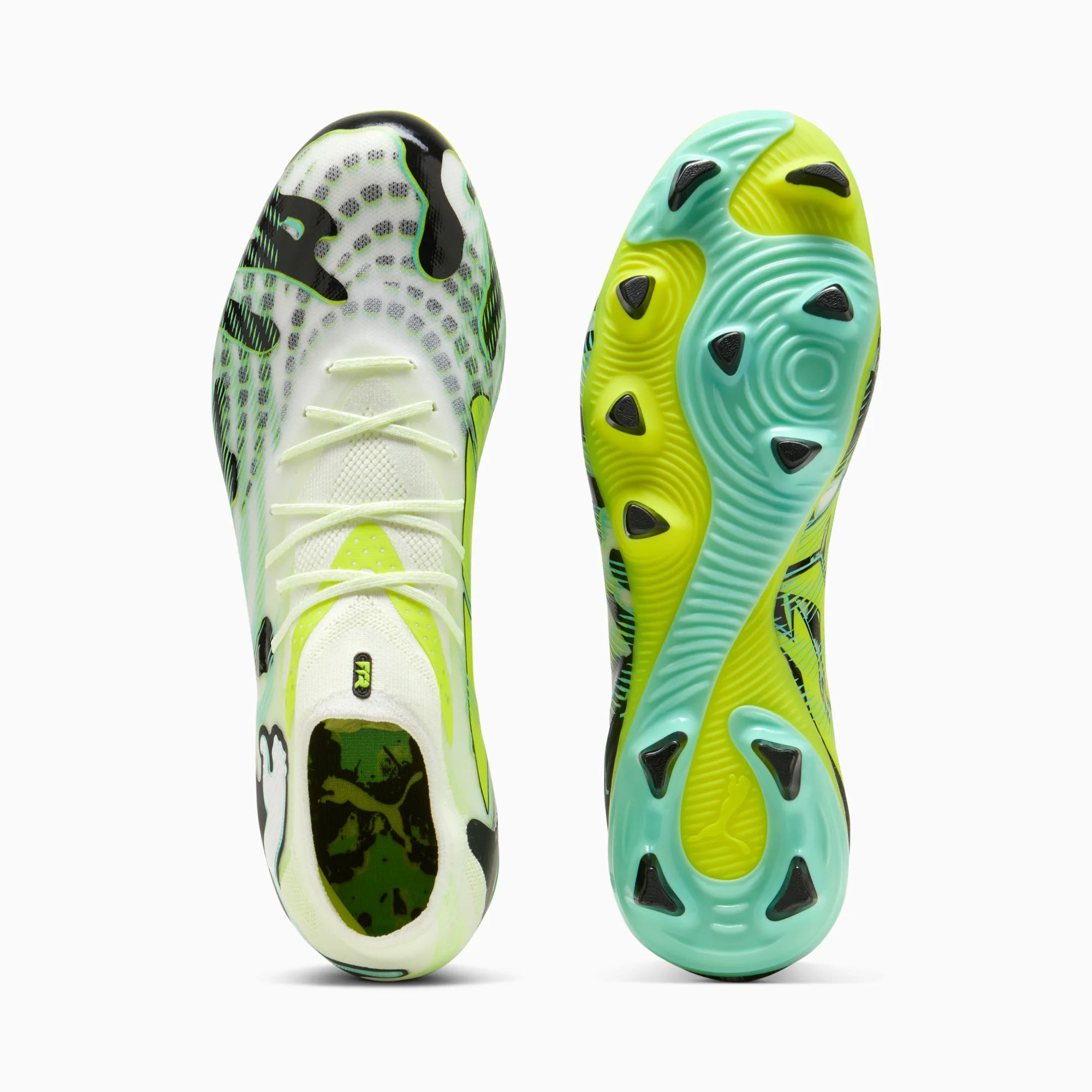 Yellow Alert-Mint Jelly-PUMA White-PUMA Black