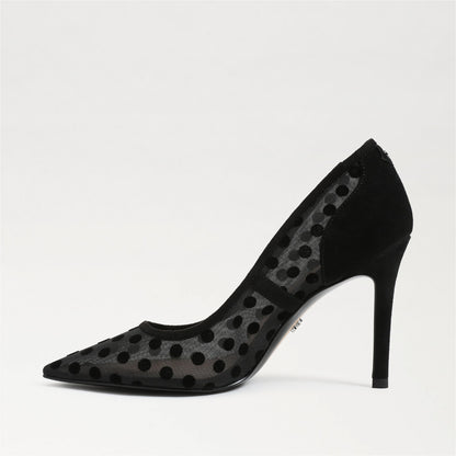 Black Polka Dot Mesh