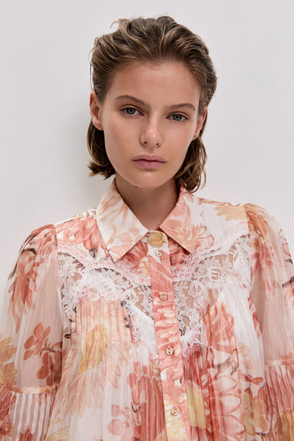 RUST NATIVE FLORAL