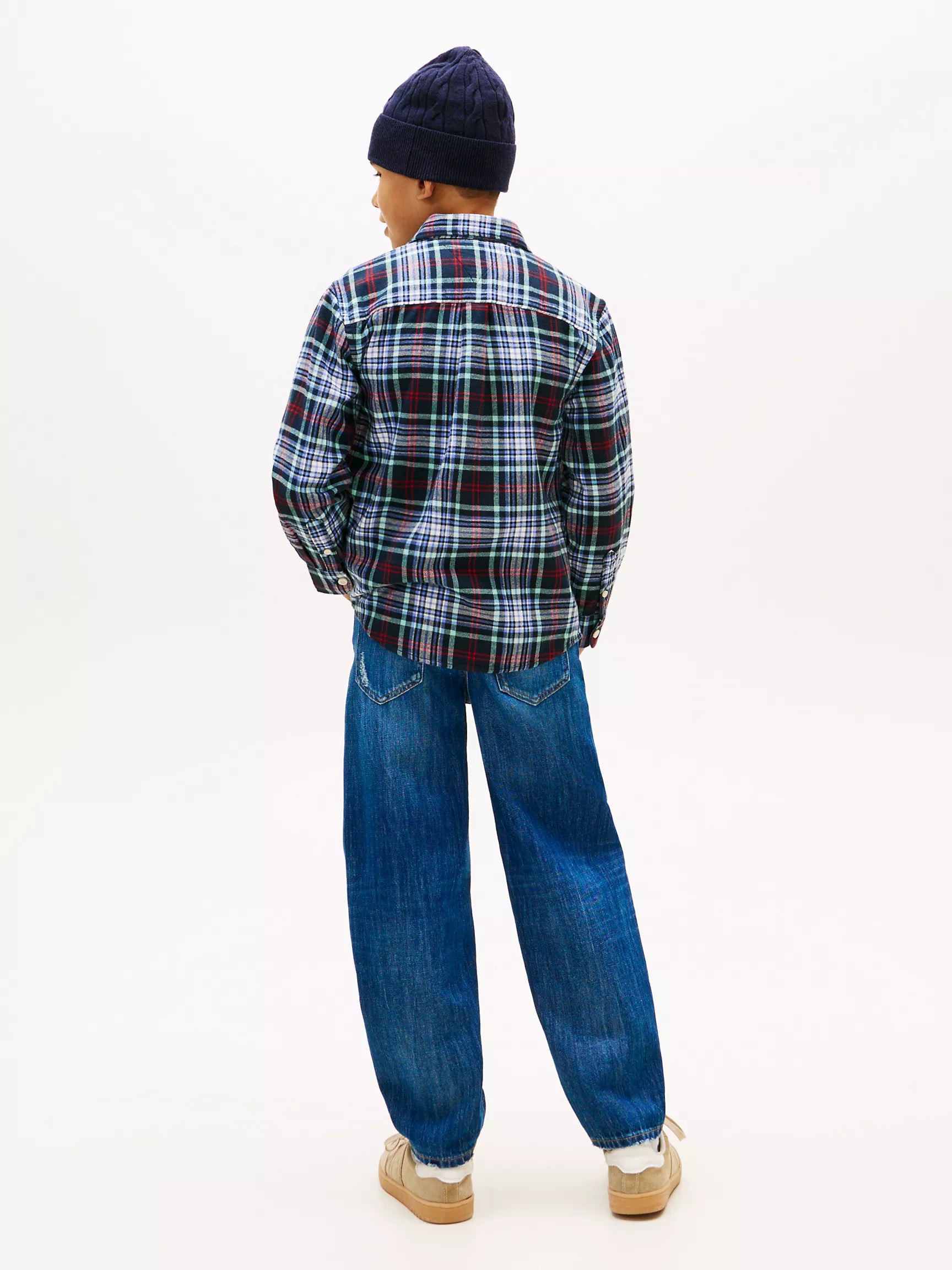 Dark Night Navy Check