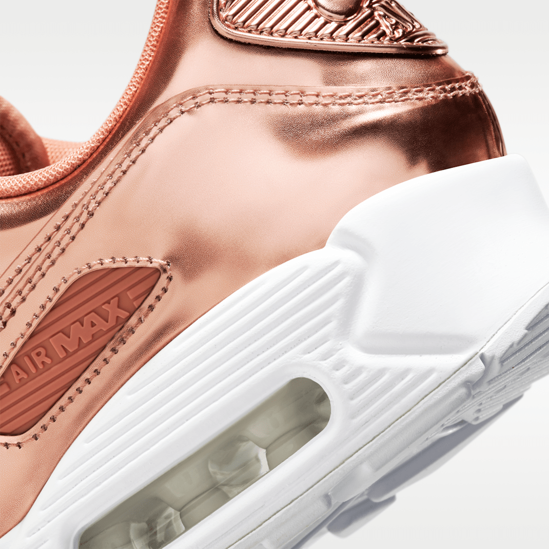 Rose Gold/Metallic Red Bronze/White/Rose Gold