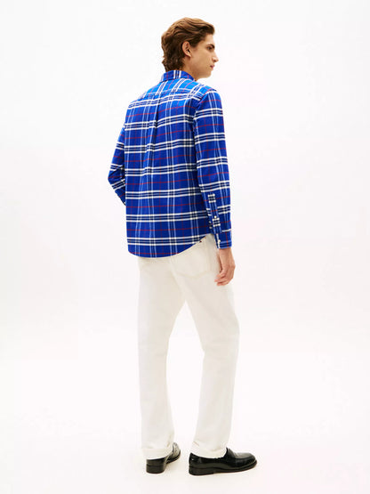 Wedge Blue Check