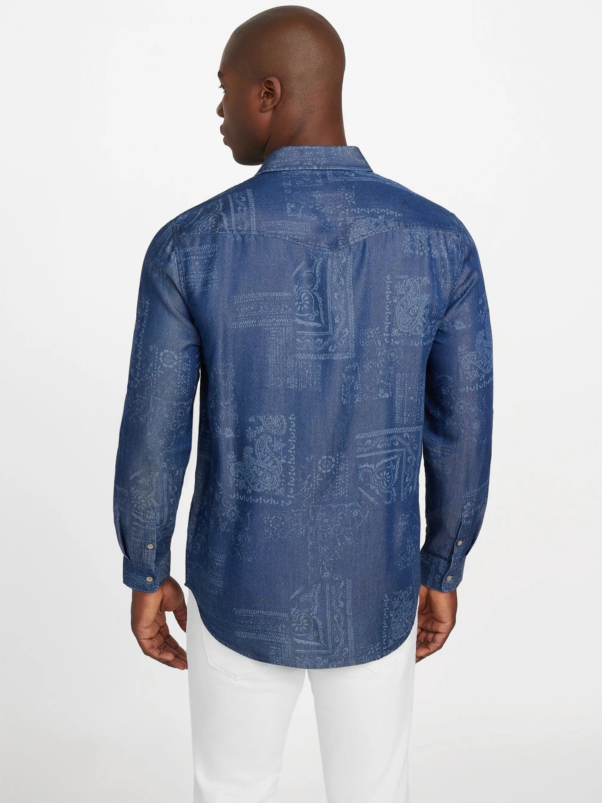 Aop Blue Bandana