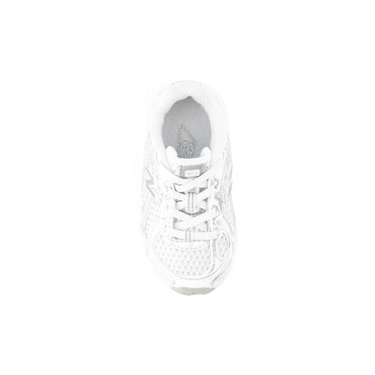 White With Silver Metallic
